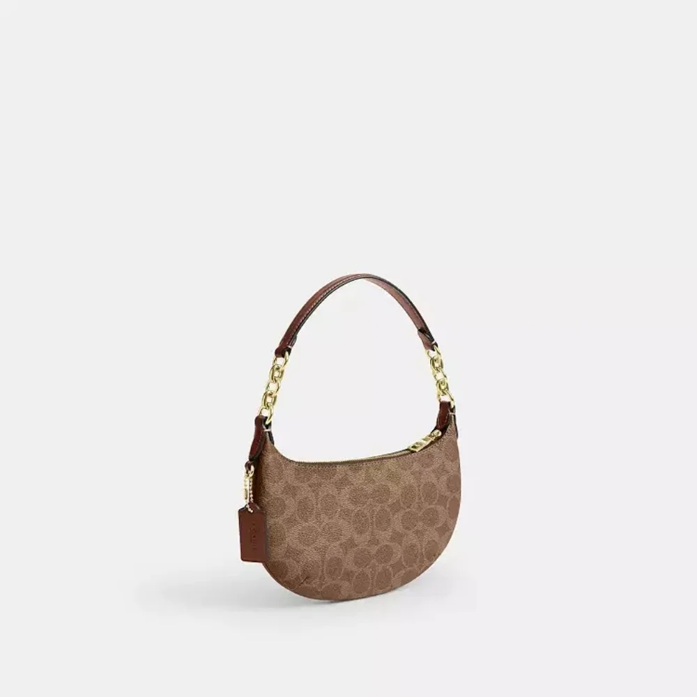 New! Coach Mini Payton BagIn Signature Canvas - Picture 2 of 8